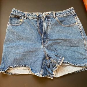Zara high wasted jeans shorts